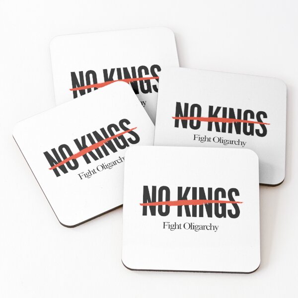 Item preview, No Kings Fight Oligarchy designed and sold by SignumShop.
