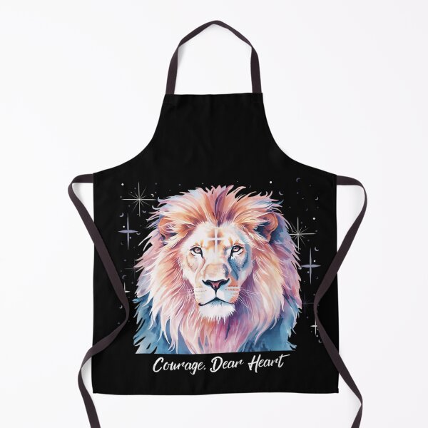 Item preview, Courage Dear Heart Watercolor Lion Lion of Judah Christian Faith Inspirational designed and sold by ObukiLantara.
