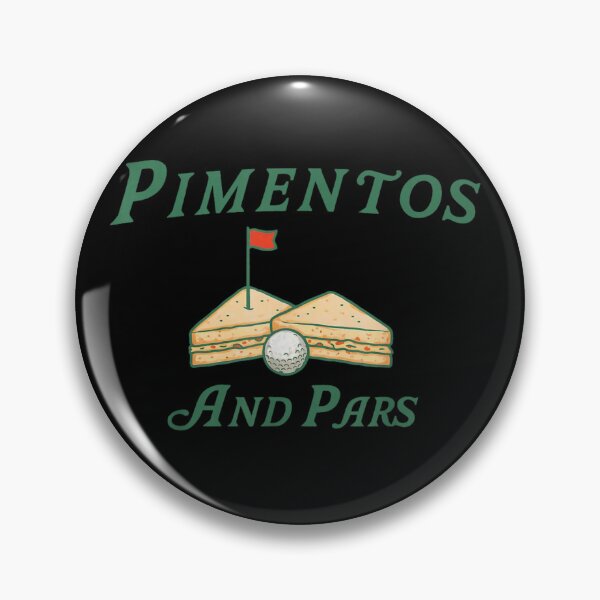 Item preview, Pimentos And Pars Golf Sandwich Masters Tournament Style Sport Food Illustration designed and sold by ObukiLantara.