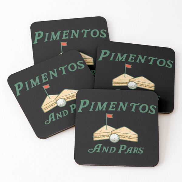 Item preview, Pimentos And Pars Golf Sandwich Masters Tournament Style Sport Food Illustration designed and sold by ObukiLantara.