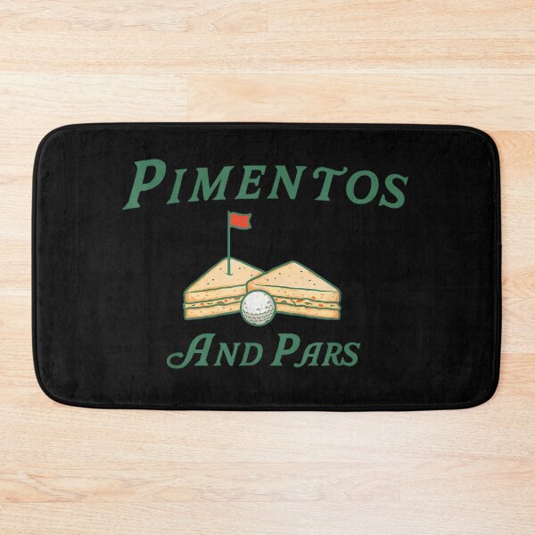 Item preview, Pimentos And Pars Golf Sandwich Masters Tournament Style Sport Food Illustration designed and sold by ObukiLantara.