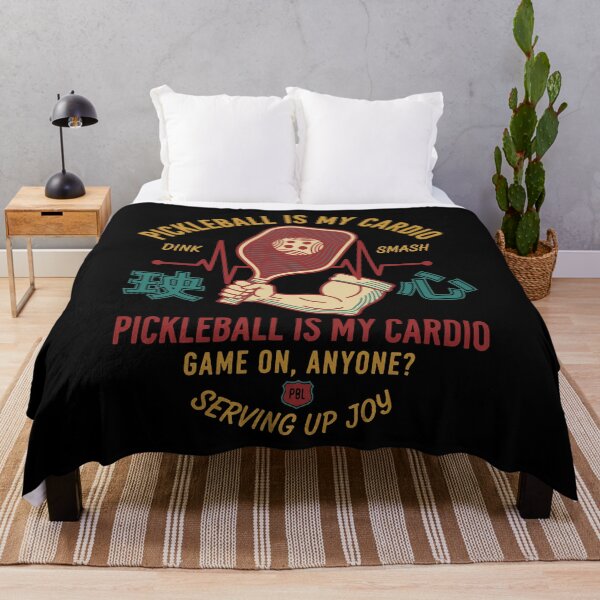 Item preview, Pickleball Is My Cardio Funny Player Love designed and sold by LuminOrb.