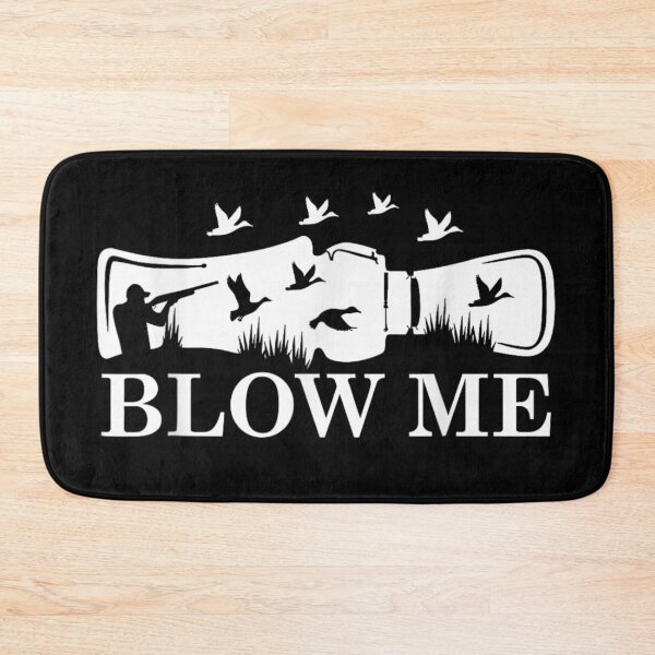 Item preview, Funny Duck Hunting Blow Me Call Duck Hunter Silhouette Outdoor Sports designed and sold by ObukiLantara.