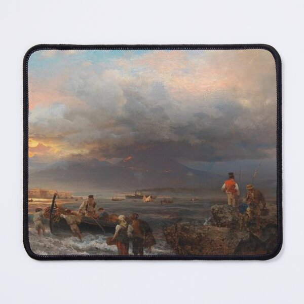 Item preview, The Bay Of Naples And Vesuvius In The Background designed and sold by SharonTheFirst.
