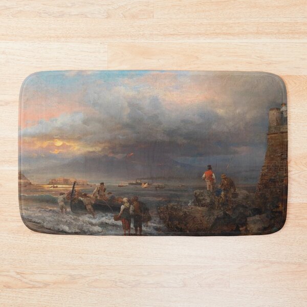 Item preview, The Bay Of Naples And Vesuvius In The Background designed and sold by SharonTheFirst.