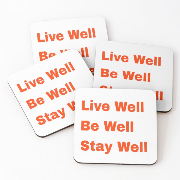 Item preview, Live Well  Be Well  Stay Well Tshirt  designed and sold by WavesOnOcéano.