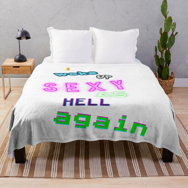 Item preview, I Woke Up Sexy As Hell Again designed and sold by Jusiasw.