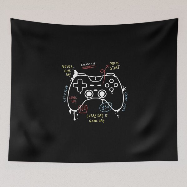 Item preview, Gaming Controller Design – Level Up Every Day Gamer Motivation designed and sold by Redwan58.