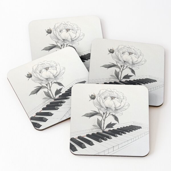 Item preview, Peony Keys — Soul of Sonic designed and sold by Soul of Sonic.