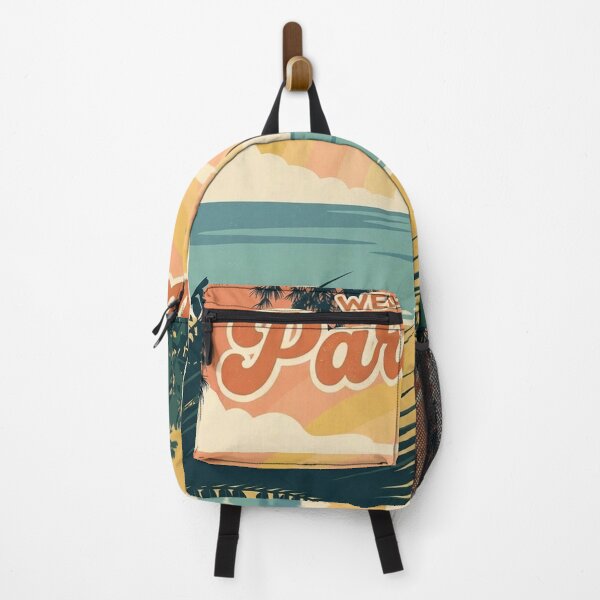 Item preview, Estilo retro: sol, olas y arena en la playa. designed and sold by WonderfulAdventuresAU.