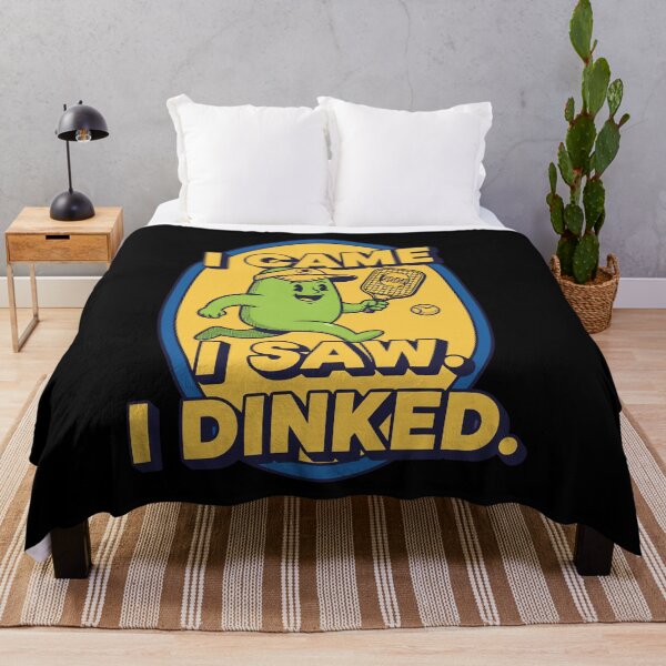 Item preview, Pickleball Funny Player I Came I Saw I Dinked designed and sold by LuminOrb.