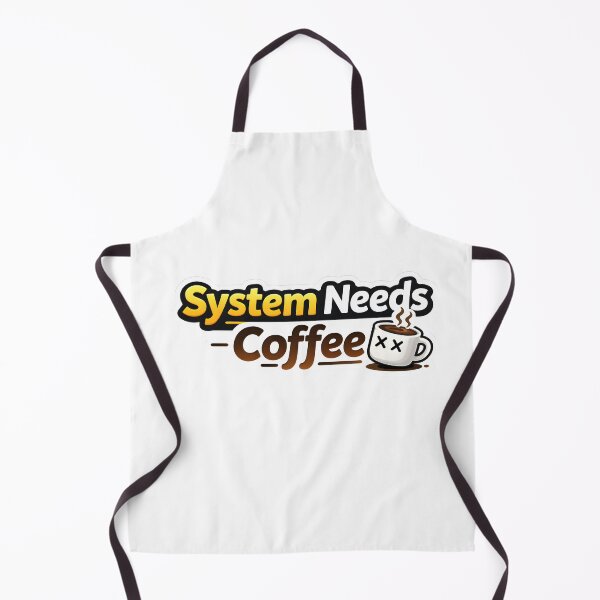 Artikelvorschau, System Needs Coffee Design – ideal für Tassen, Schürzen und Aufkleber entworfen und verkauft von Offline Theory.