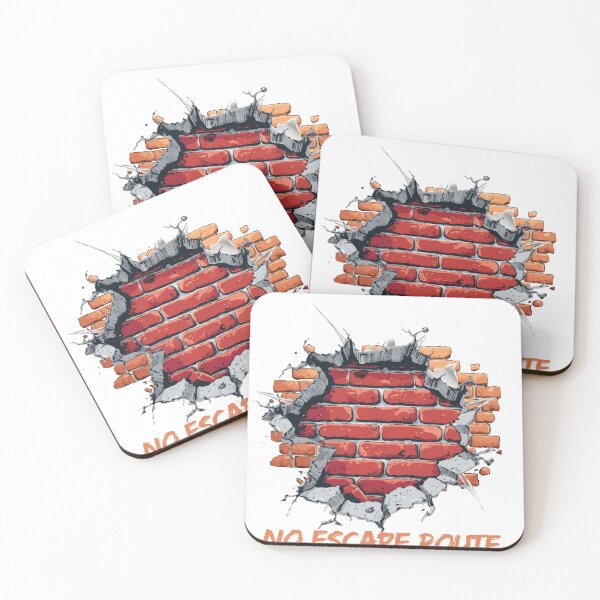 Item preview, No escape route - funny gift for all designed and sold by SEASTAR2711.