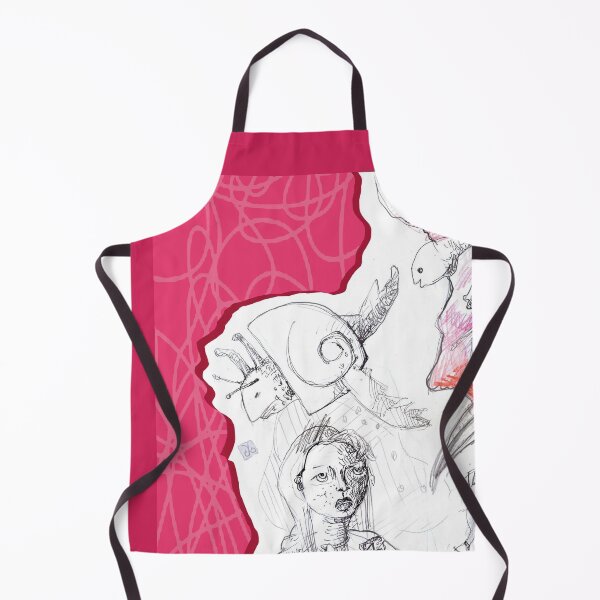 Item preview, Loneliness Of Toys Stories - Old Doll Concerned By The Food Chain Concept (drawing by ACCI) designed and sold by VanyssaGraphics.