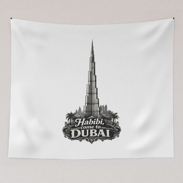 Item preview, Habibi, come to Dubai | Gift Idea | Dubai UAE designed and sold by PRINTING-LAB.