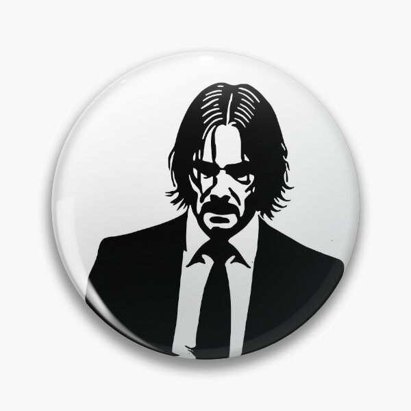 Item preview, Exhausted brutal balck and white John Wick with spades designed and sold by 127sm.