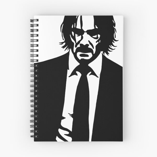 Item preview, Exhausted brutal balck and white John Wick with spades designed and sold by 127sm.