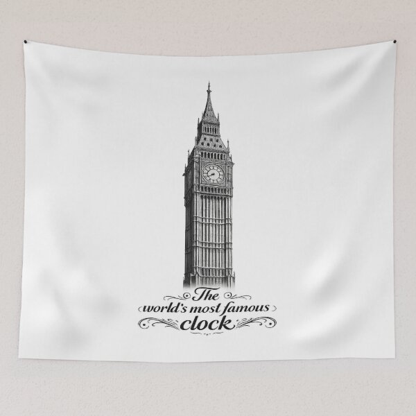Item preview, Big Ben world's most famous clock | Gift Idea | London UK designed and sold by PRINTING-LAB.