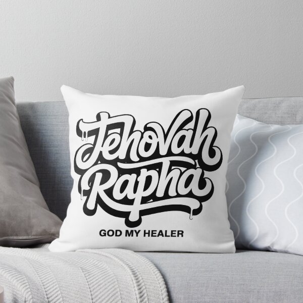 Item preview, Jehovah Rapha God My Healer Christian Faith Design designed and sold by HahaHandlesHub.