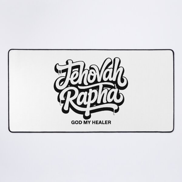 Item preview, Jehovah Rapha God My Healer Christian Faith Design designed and sold by HahaHandlesHub.