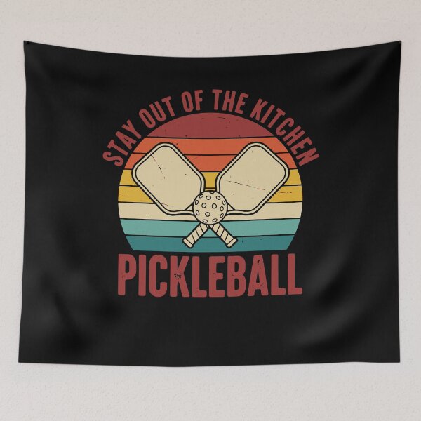Item preview, Pickleball Stay Out Of The Kitchen Funny Play designed and sold by LuminOrb.