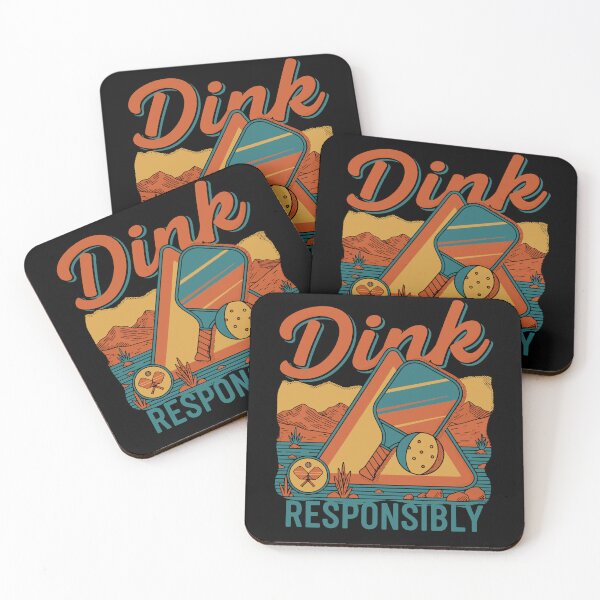 Item preview, Pickleball Funny Player Dink Responsibly Love designed and sold by LuminOrb.