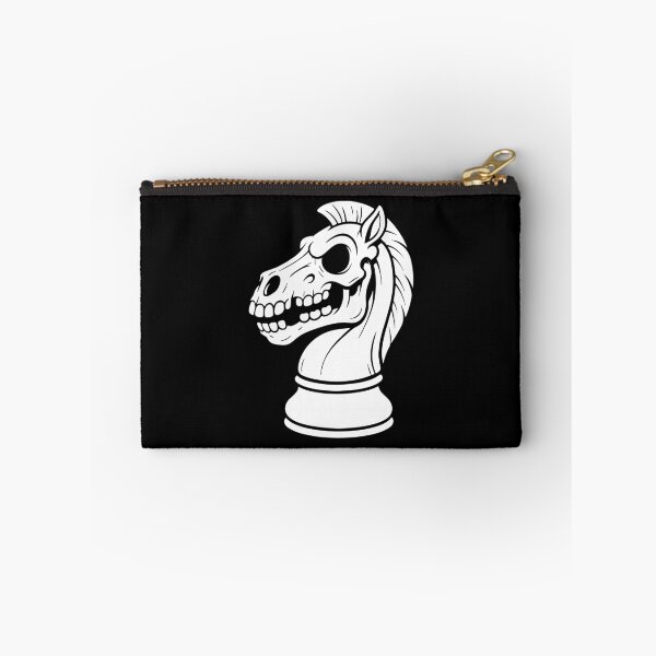 Item preview, Chess Knight Skeleton Dark Chess Design designed and sold by RetroMaritalArt.