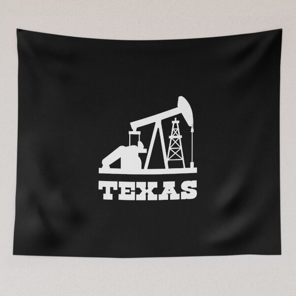 Item preview, Texas Oilfield Pumpjack Design designed and sold by RetroMaritalArt.