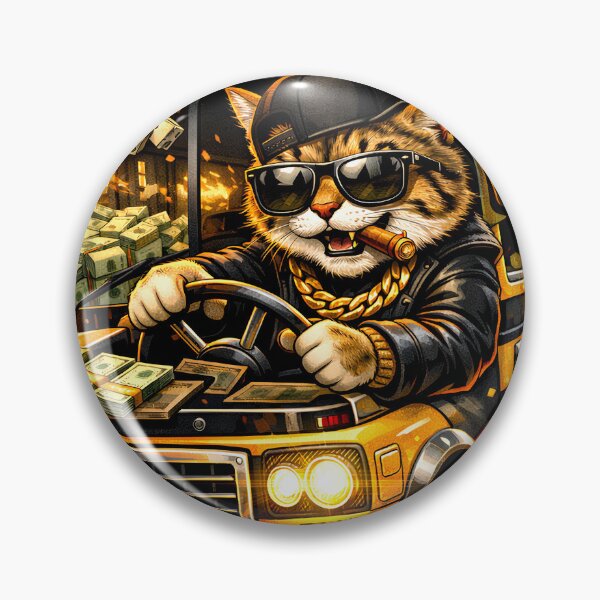 Item preview, Cash Bus Hustle Cat Driver Money Streetwear Motivation Design designed and sold by Busdriverstore.