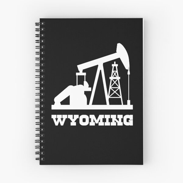 Item preview, Wyoming Oilfield Pumpjack Design designed and sold by RetroMaritalArt.