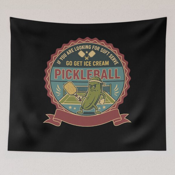 Item preview, Pickleball Soft Serve Go Get Ice Cream Funny designed and sold by LuminOrb.