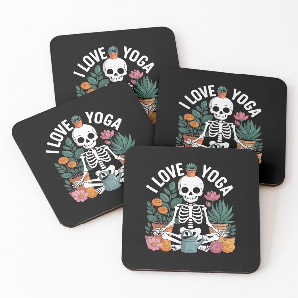 Item preview, I Love Yoga How Often Should Beginners do Yoga Benefits of Yoga For Mental Health Gifts T-shirt designed and sold by MalwasBasket.