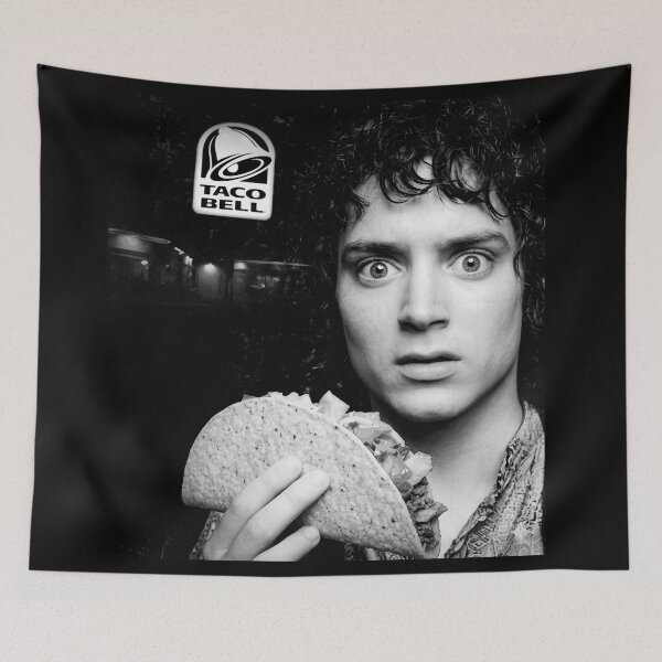 Item preview, Lotr, Taco Meme, Funny Frodo, Lotr Meme designed and sold by stellarofsea.