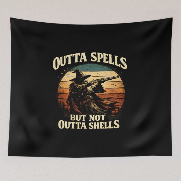 Item preview, Outta Spells But Not Outta Shells designed and sold by LunaMagicStudio.