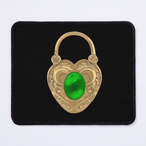 Item preview, Victorian Heart Locket ( emerald and gold version ) designed and sold by The Noir Arts.