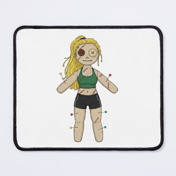 Item preview, Light Skin Voodoo Doll - Yoga Shorts and Halter Top designed and sold by octozap.