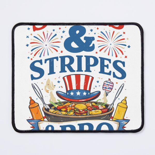 Item preview, Stars & Stripes BBQ designed and sold by Matinez Pink.