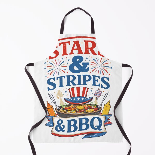 Item preview, Stars & Stripes BBQ designed and sold by Matinez Pink.