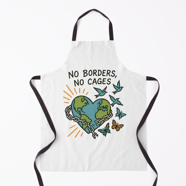 Item preview, No Borders, No Cages designed and sold by Uglyandcute.