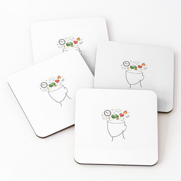 Item preview, Calm Outside Chaos Inside Minimal Mind Design designed and sold by Designvexo.