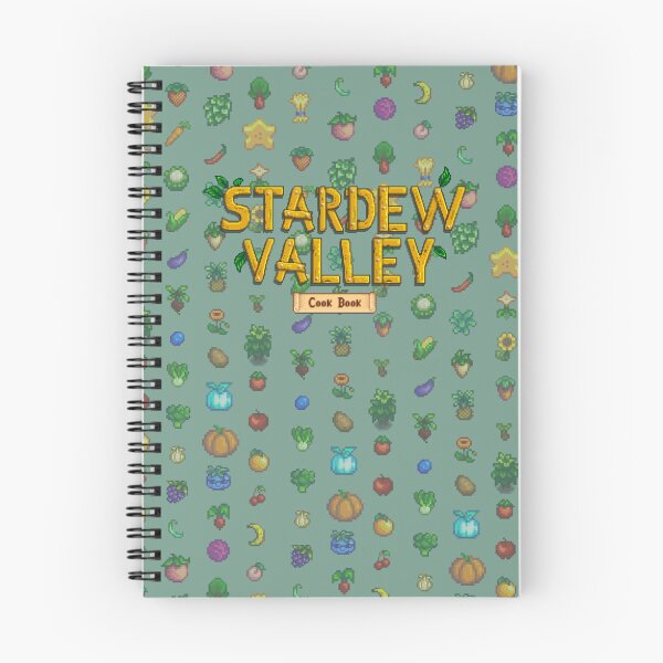Item preview, Stardew Valley: Cook Book designed and sold by Bits & Bats.
