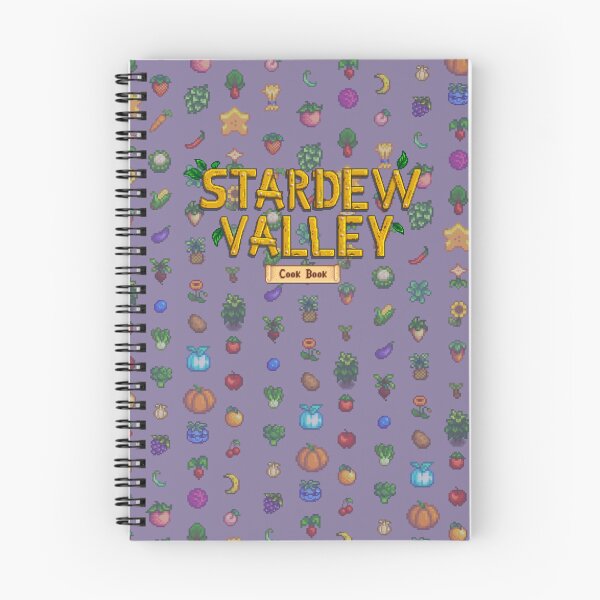 Item preview, Stardew Valley: Cook Book designed and sold by Bits & Bats.