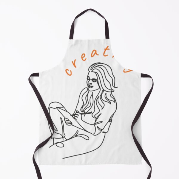 Item preview, Creative Woman Sketching | Artist Life Line Art | Creativity Aesthetic Drawing Design designed and sold by SOLIORA ATELIER.