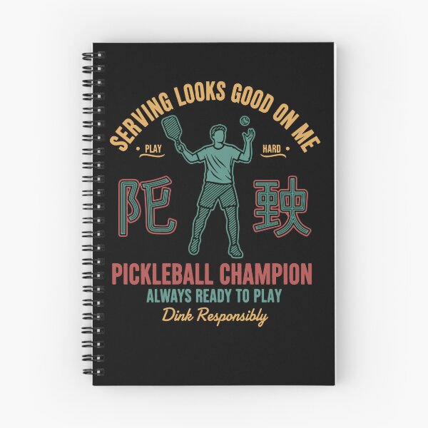 Item preview, Pickleball Player Serving Looks Good On Me Love designed and sold by LuminOrb.