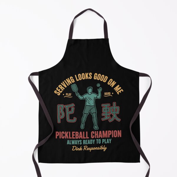 Item preview, Pickleball Player Serving Looks Good On Me Love designed and sold by LuminOrb.