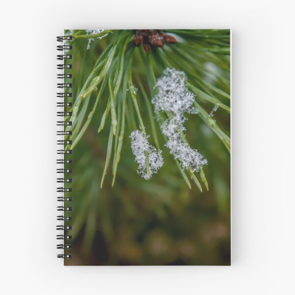 Item preview, Frozen Whispers: Snow Crystals on Pine Needles designed and sold by ShotsbyDesiree.