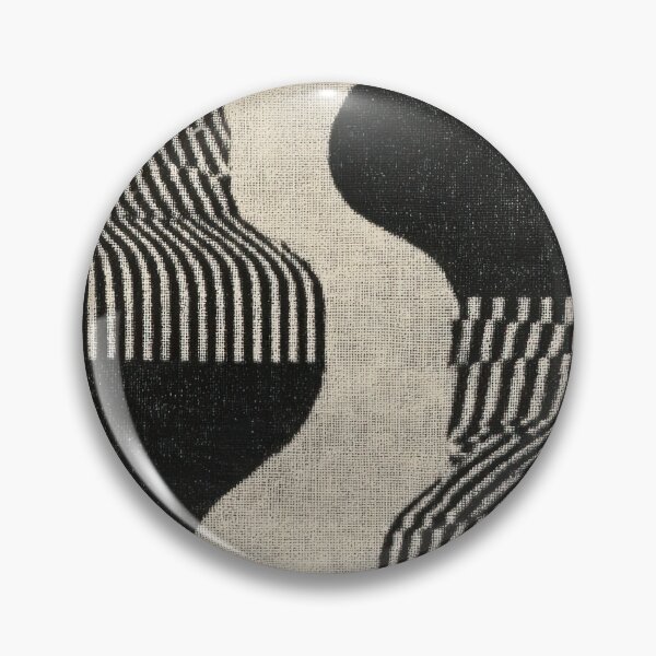 Item preview, Modern abstract wave design black and white designed and sold by ArtHouseNiklas.