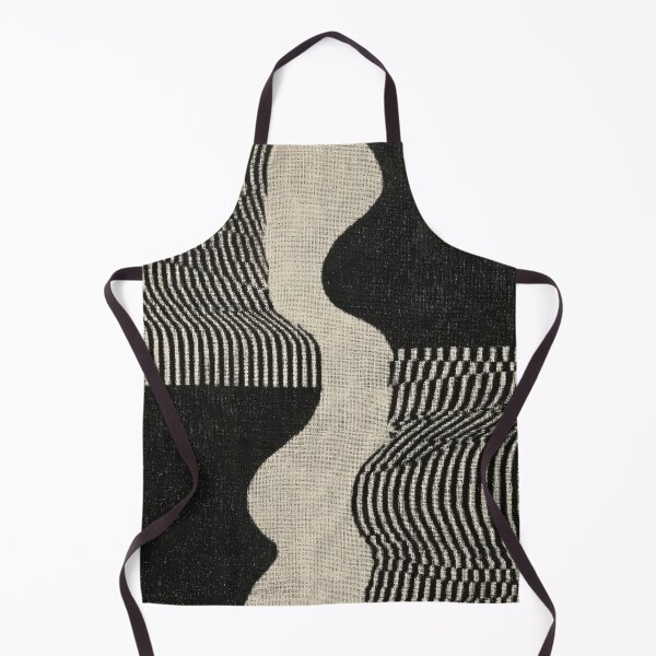 Item preview, Modern abstract wave design black and white designed and sold by ArtHouseNiklas.