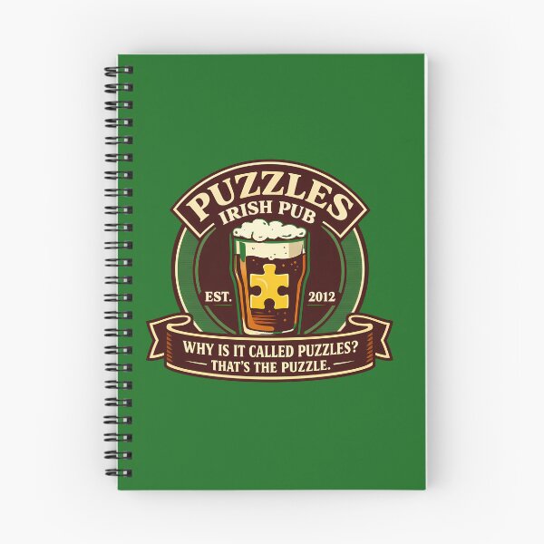 Item preview, Puzzles Irish Pub Vintage Beer Logo designed and sold by agearb.