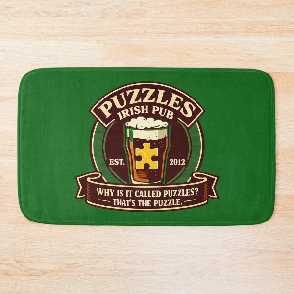 Item preview, Puzzles Irish Pub Vintage Beer Logo designed and sold by agearb.